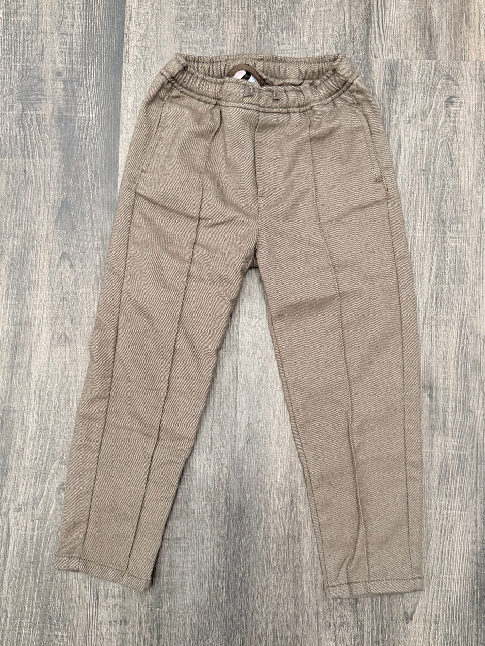 Zara Kids Brown Casual Trousers